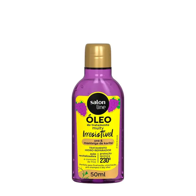 Óleo de Tratamento Salon Line Uva Cachos dos Sonhos Multy Irresistível 50ml
