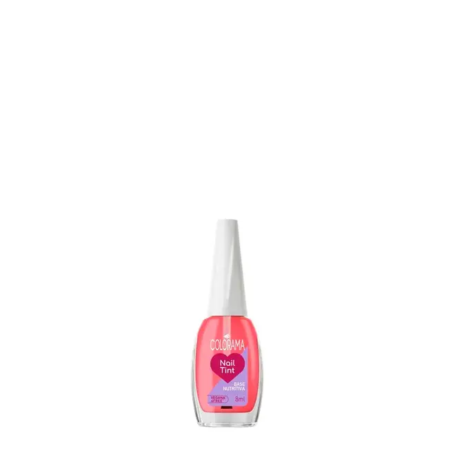 Esmalte Colorama Base Nutritiva Nail Tint 8ml