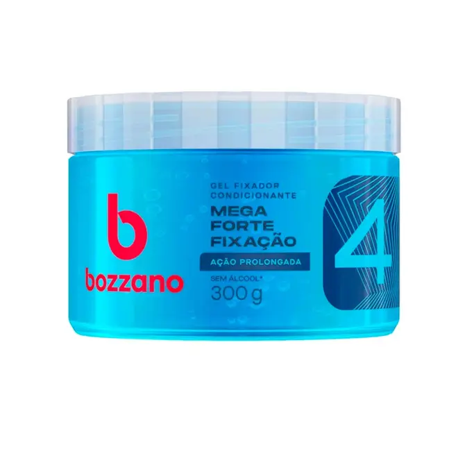 Gel Fixador Bozzano Condicionante Ação Prolongada Azul 300g