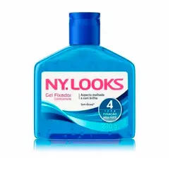 Gel Fixador Ny.looks 4 Fixação Mega Forte Azul 240G