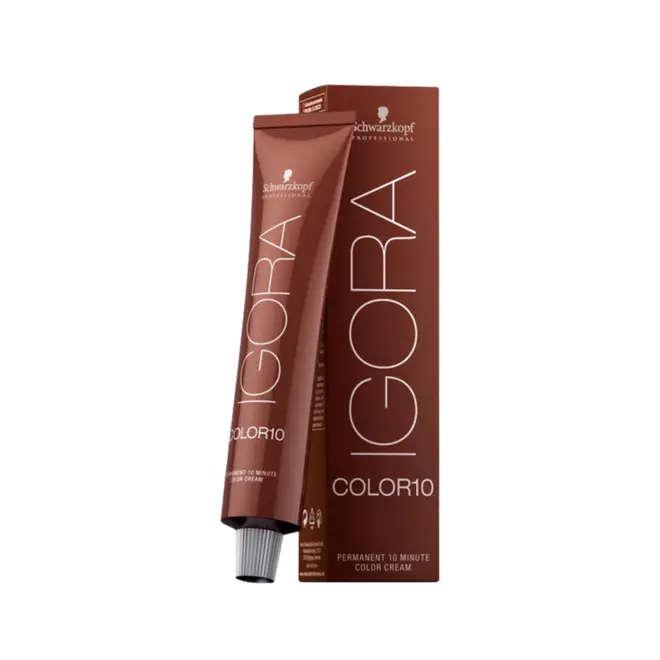 Coloração Permanente Igora Royal Color10 7.12 Louro Médio Cinza Fumê 60ml