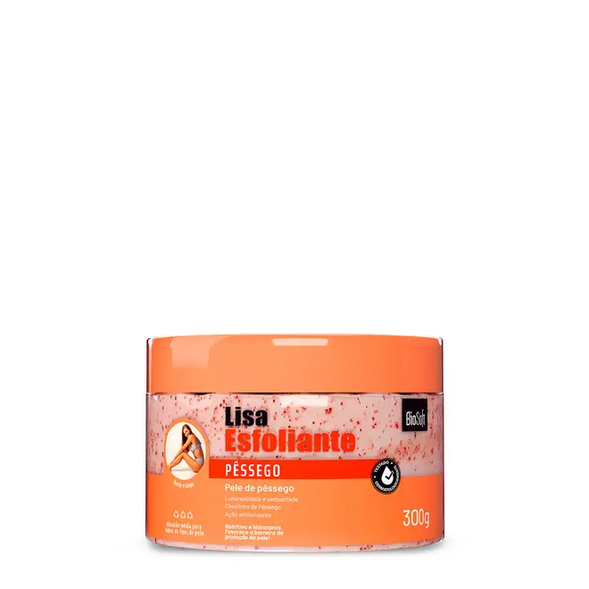 Esfoliante Bio Soft Pessêgo 300ml