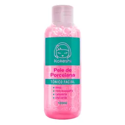 Tônico Facial Kokeshi Pele de Porcelana Limpa e Tonifica 120ml
