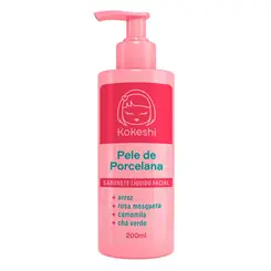 Sabonete Líquido Facial Kokeshi Pele de Porcelana Não Agride 120ml