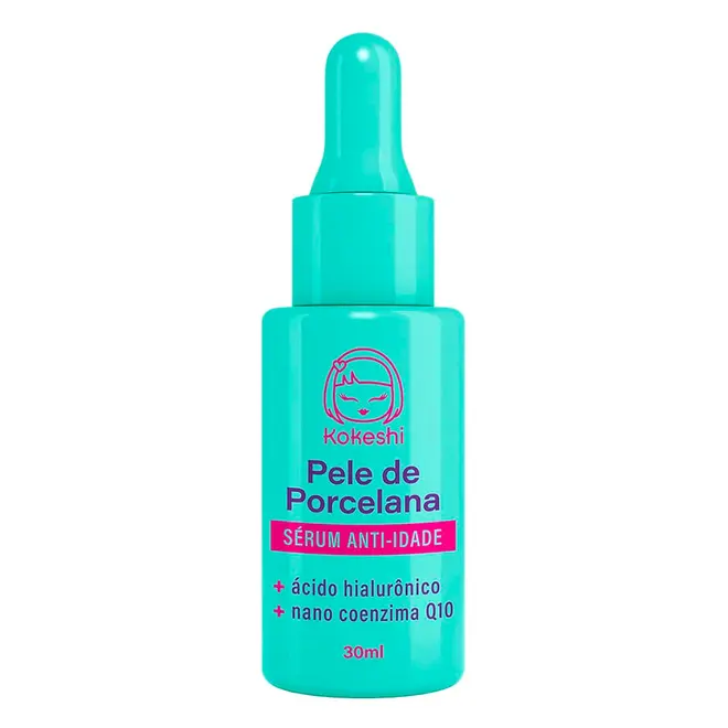 Sérum Facial Anti-idade Kokishi Pele de Porcelana Regenera 30ml