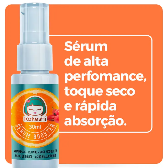 Sérum Facial Kokeshi Booster Vitamina C 30ml
