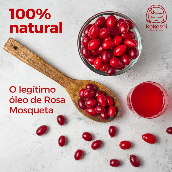 Óleo de Rosa Mosqueta Kokeshi Reparação 20ml