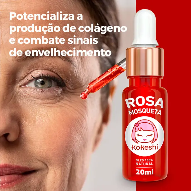 Óleo de Rosa Mosqueta Kokeshi Reparação 20ml