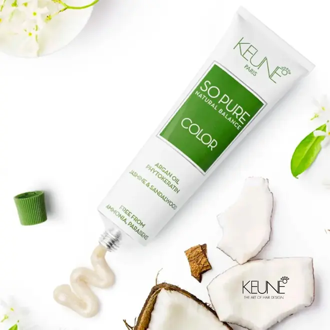 Coloração Keune So Pure 6.66 Louro Escuro Vermelho Intenso 60ML