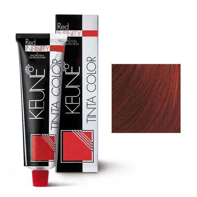 Coloração Keune 7.46RI Louro Médio Cobre Vermelho Infinity 60ML