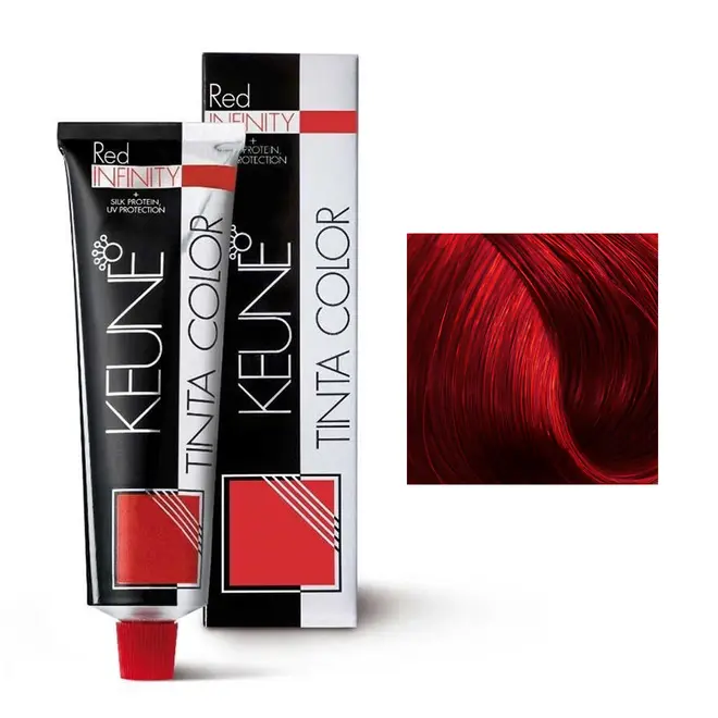 Coloração Keune 6.66RI Louro Escuro Vermelho Intenso 60ML