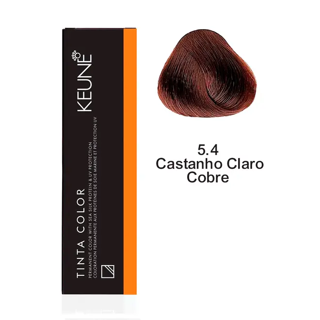Coloração Keune 5.4 Castanho Claro Cobre 60ML