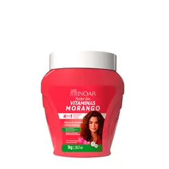 Creme de Tratamento Inoar Creme Poder das Vitaminas Morango 1Kg