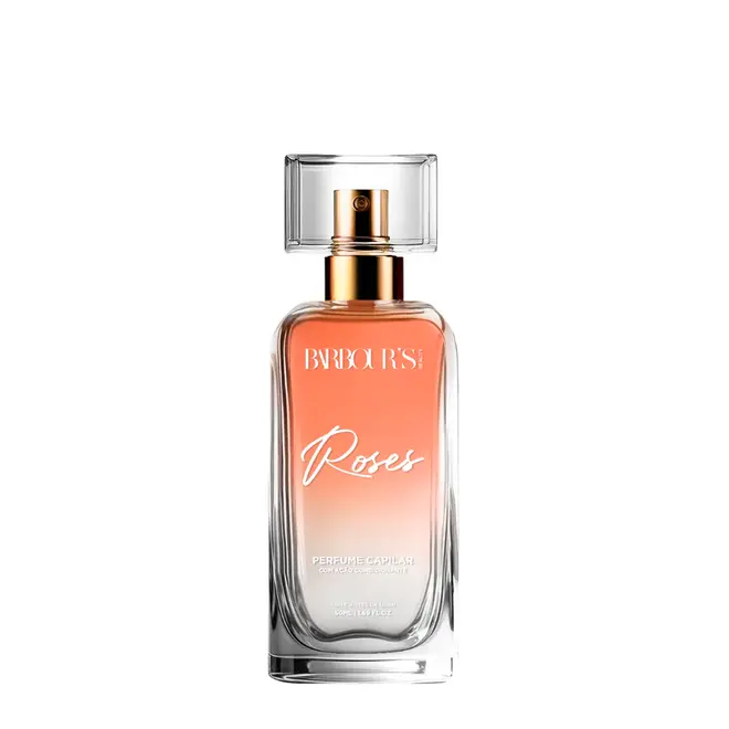 Perfume Capilar e Finalizador Barbour's Beauty Roses 50ml