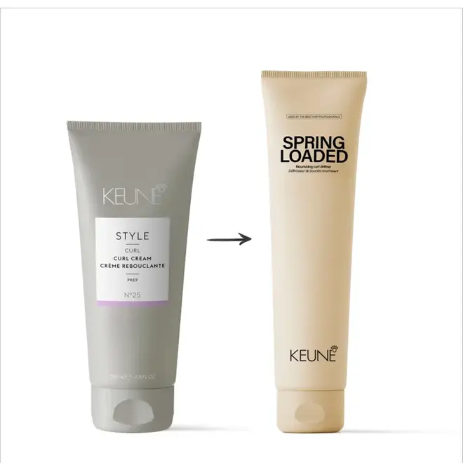 Gel Ativador de Cachos Keune Style Spring Loaded 150ml