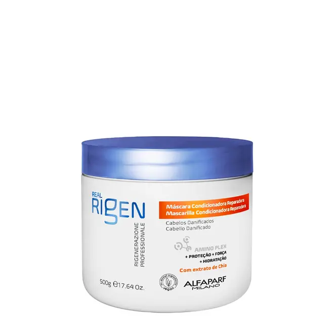 Máscara Capilar Alfaparf Milano Real Rigen Reparadora 500g