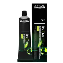 Coloração Permanente Sem Amônia L'Oréal Inoa 9.3 Louro Muito Claro Dourado 60G