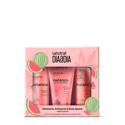 Kit Rosto e Corpo Melancia Labotrat Dia a Dia 3 unidades