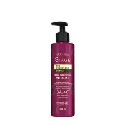 Creme para Pentear Volume Eudora Siàge Pro Cronology Curvas 300ml