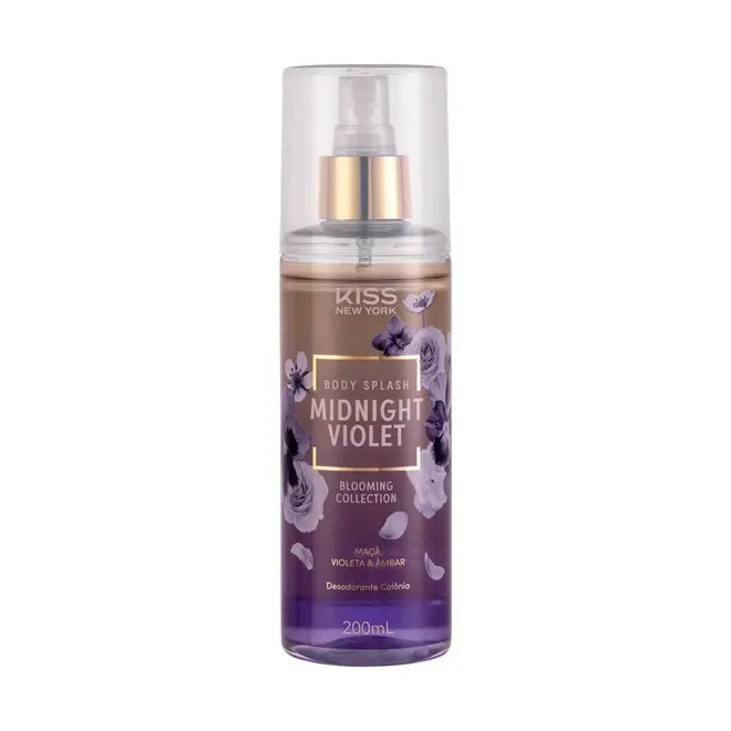 Body Splash Kiss New York Midinight Violet 200ML