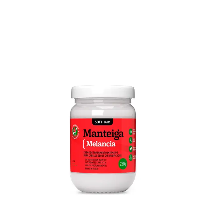 Máscara Capilar Soft Hair Manteiga de Melancia 220ml