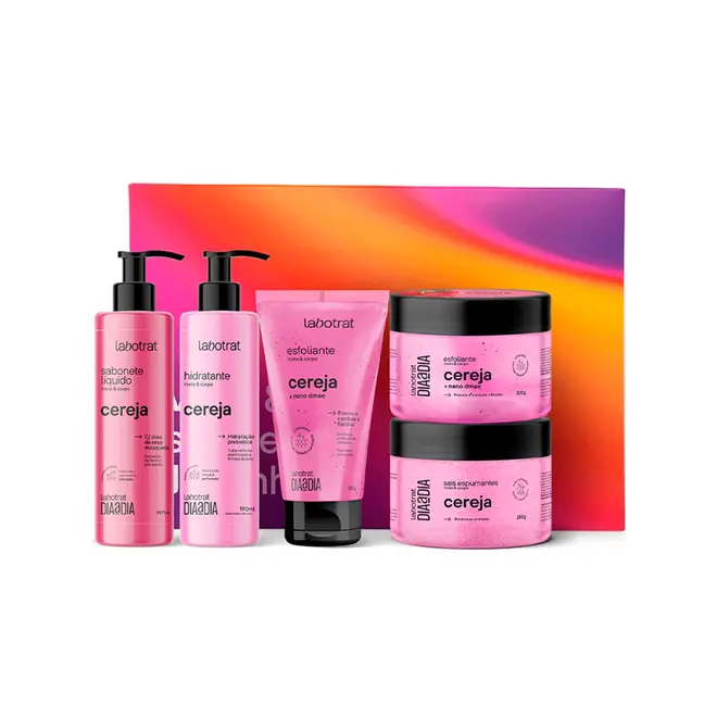 Kit Experiência de Banho Cereja Labotrat Dia a Dia