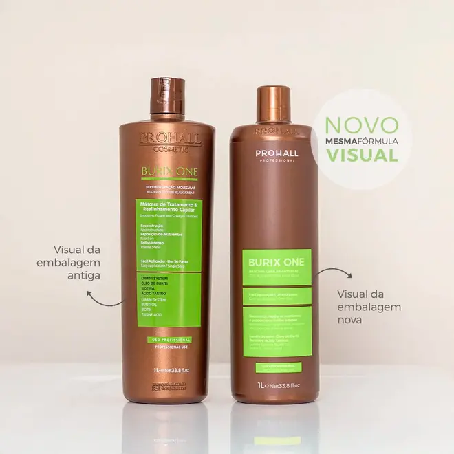 Realinhamento Capilar Prohall Burix One New 1lt