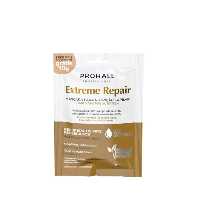 Máscara Capilar Prohall Extreme Repair 50g