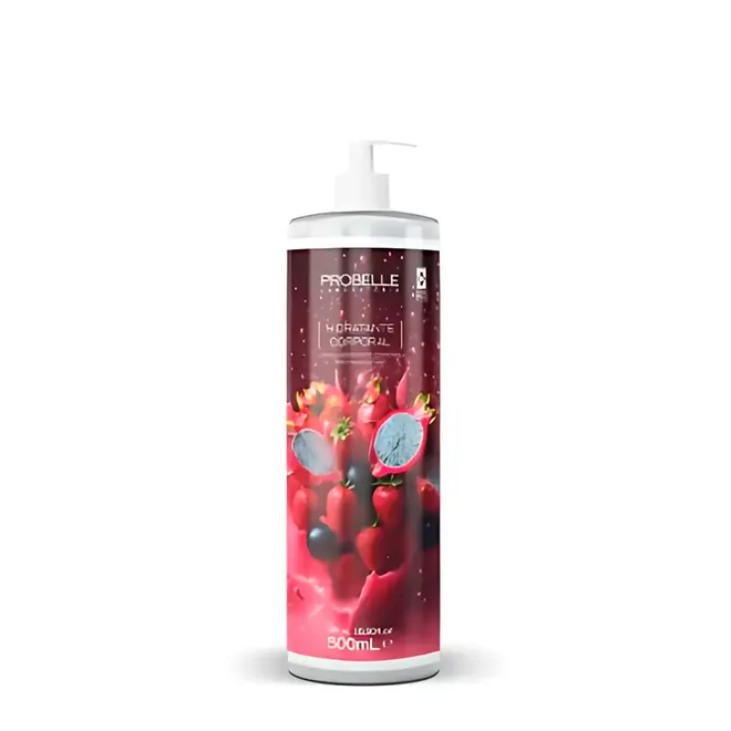 Creme Hidratante Probelle Ameixa Negra,Pitaya e Morango 500ml