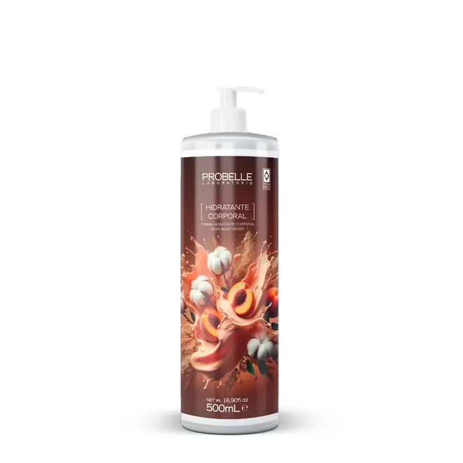 Creme Hidratante Probelle Algodão e Pessêgo 500ml