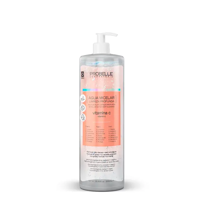 Água Micelar Probelle Vitamina C 500ml