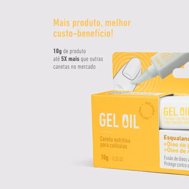 Caneta Gel Blant Oil 10g