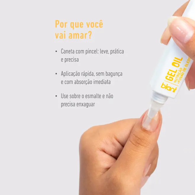 Caneta Gel Blant Oil 10g