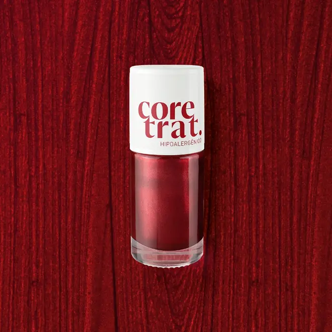 Esmalte Blant Coretrat Hipoalergênico Cetim Vermelho