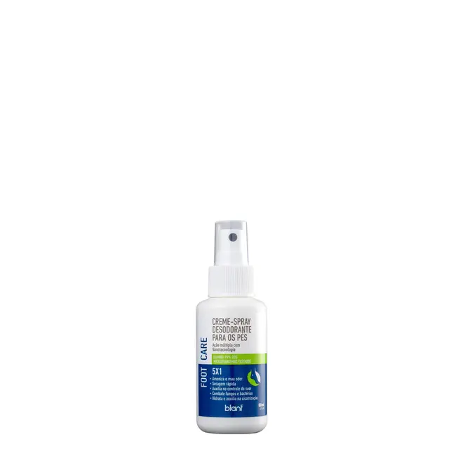 Creme Desodorante em Spray Blant 5x1 Foot Care Vegano 80ml