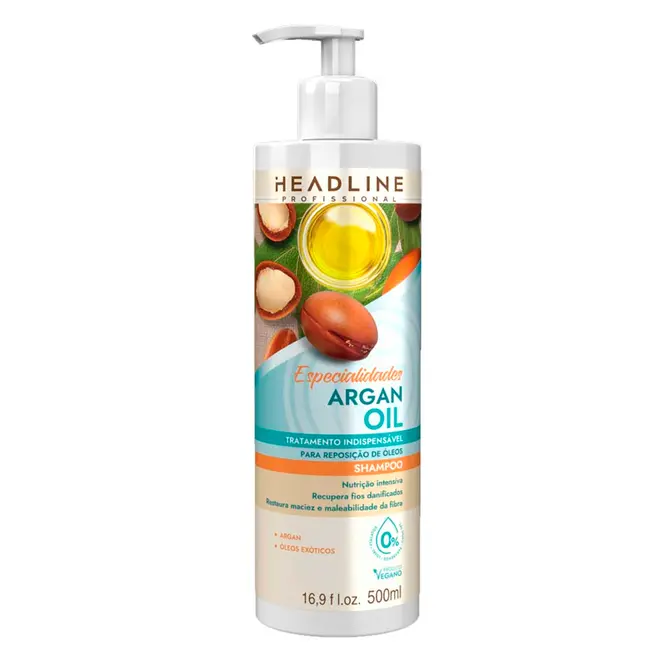 Shampoo Headline Argan Oil 500ml