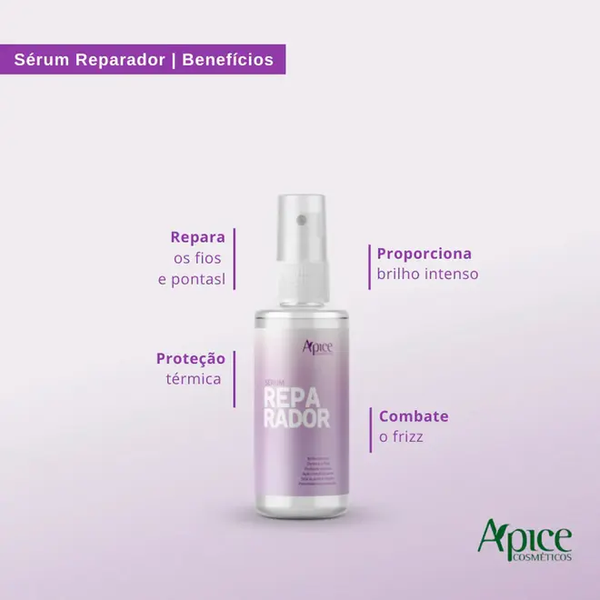 Sérum Reparador Apice Cosméticos 60ml