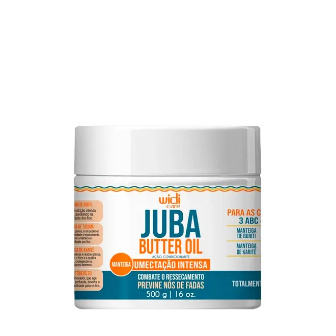 Máscara Widi Care Juba Butter Oil Umectação Intensa 500g