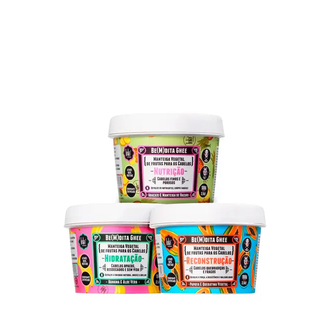 Kit Lola Cosmetics Cronograma Capilar Be(M)dita Ghee