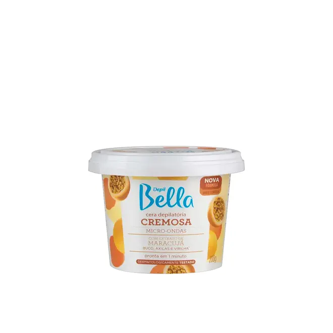 Cera Depilatória para Micro-Ondas Depil Bella Maracujá 100g