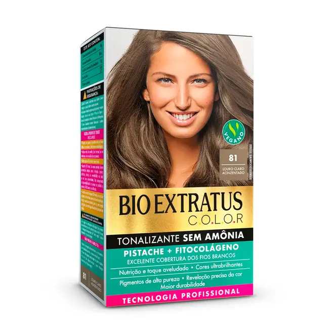 Tonalizante Bio Extratus Bio Extratus 80 Louro Claro