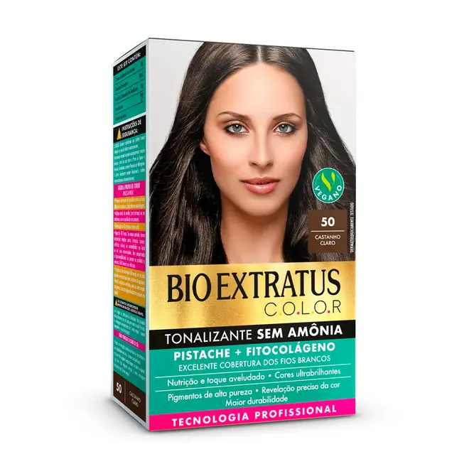 Tonalizante Bio Extratus Bio Extratus 5.0 Castanho Claro