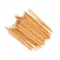 Palito de Unha de Bambu NTFlex com 100 Unidades