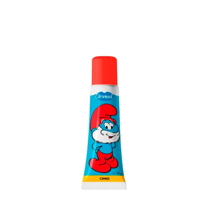 Hidratante Labial Carmed Smurfs 10g