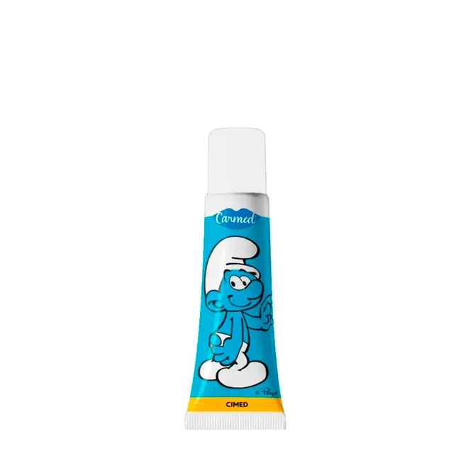 Hidratante Labial Carmed Smurfs 10g