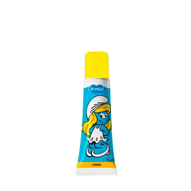 Hidratante Labial Carmed Smurfs 10g