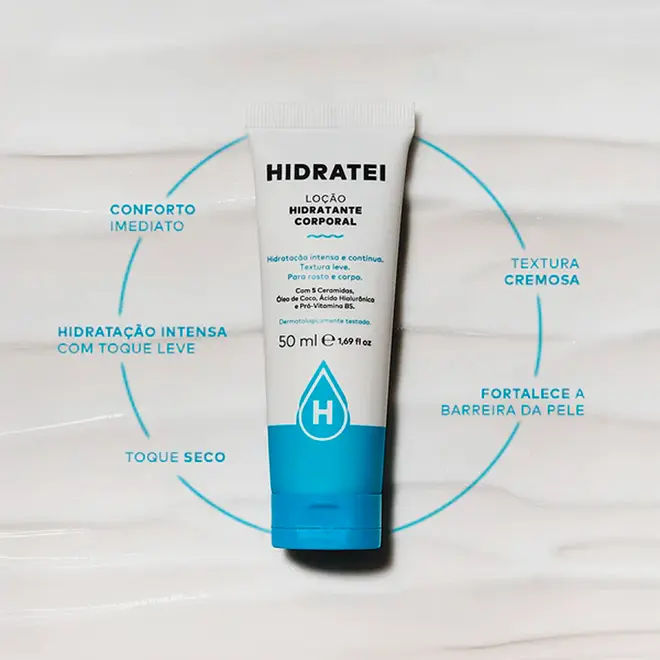 Loção Hidratante Corporal Hidratei 200ml