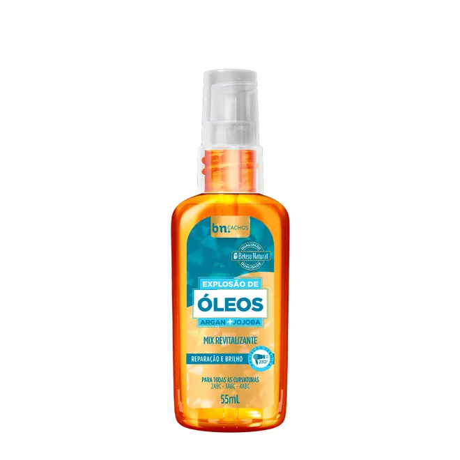 Óleo Capilar Explosão de Óleos Beleza Natural Jojoba e Argan 55ml