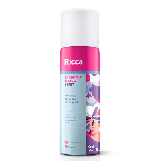 Shampoo a Seco Ricca Berry 50ml