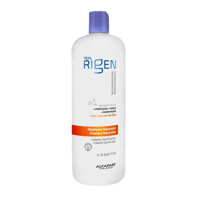 Shampoo Reparador Alfaparf Milano Real Rigen 1lt